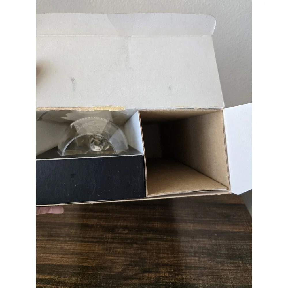 The Dalmore Crystal Gift Set Scotch Whisky Glasses Only Original Box Collectible